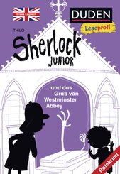 Sherlock Junior und das Grab von Westminster Abbey, Erstes Englisch