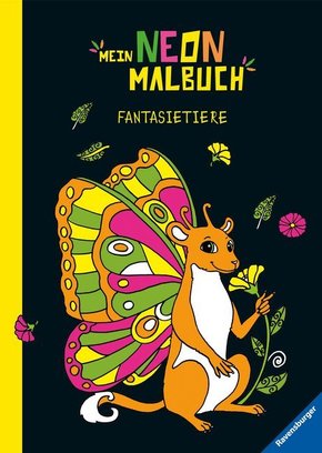 Mein Neon Malbuch Fantasietiere Mia Steingraber 2019 Arvelle De