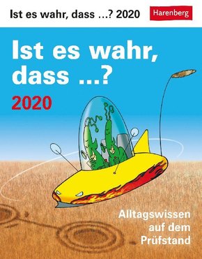 Harenberg Abenteuer Geschichte Tagesabreißkalender Tischkalender 2020 12,5x16,cm