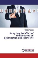 Analysing the effect of similar-to-me on organization and interviews