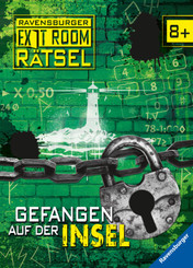 Ravensburger Exit Room Rätsel: Gefangen auf der Insel - Rätselbuch zum Escape-Room