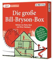 Die große Bill-Bryson-Box, 4 Audio-CD, 4 MP3