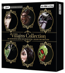 Villains Collection, 6 Audio-CD, 6 MP3
