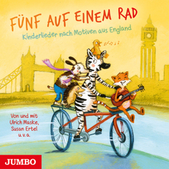 Fünf auf einem Rad. Kinderlieder nach Motiven aus England, Audio-CD