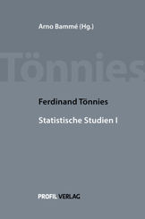 Ferdinand Tönnies Statistische Studien I