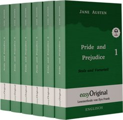 Pride and Prejudice / Stolz und Vorurteil - 6 Teile Softcover (mit kostenlosem Audio-Download-Link), 6 Teile
