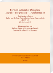 Formen kultureller Dynamik: Impuls - Progression - Transformation