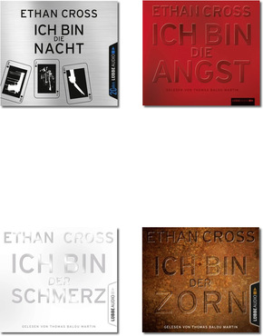 Ethan Cross: Ich bin ... - Thriller Hörbuch-Paket (24 Audio-CDs, 4 Hörbücher)