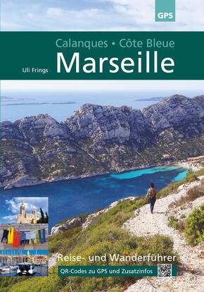 Marseille, Calanques, Côte Bleue, m. Stadtplan