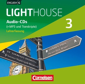 English G LIGHTHOUSE 3: 7. Schuljahr. CDs. Allgemeine Ausgabe. Vollfassung