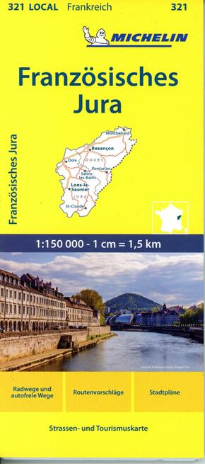 Michelin Karte Französisches Jura