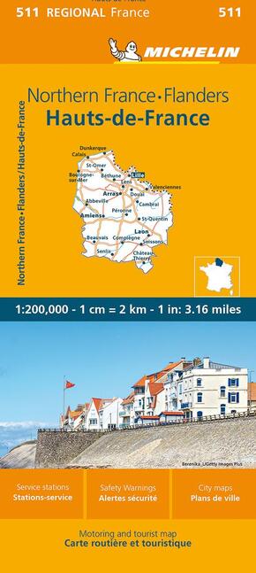 Michelin Nordfrankreich - Flandern