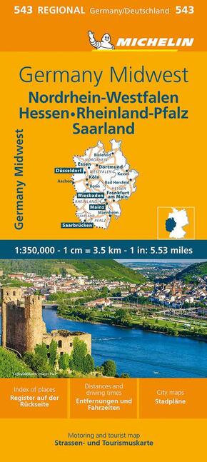 Michelin Nordrhein-Westfalen, Hessen, Rheinland-Pfalz, Saarland