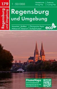Regensburg und Umgebung, Wander- Radkarte 1 : 50 000