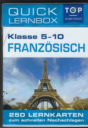 Französisch 5-10 Klasse - Quick Lernbox
