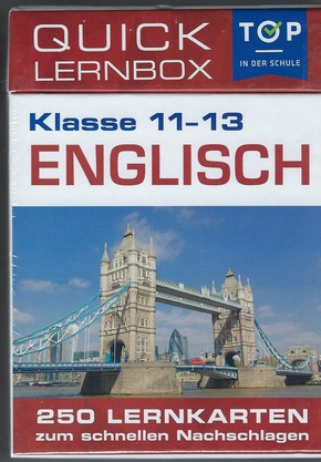 Englisch 11-13 Klasse - Quick Lernbox