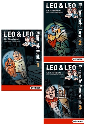 Leo & Leo - Rätselkrimis für Kinder (3 Bücher)