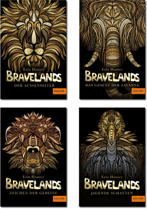 Bravelands - Kinderbuch-Paket ab 11 Jahren (4 Bücher)