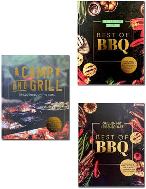 BBQ und Grillen - Buchpaket (3 Bücher)