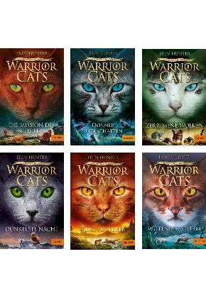 Warrior Cats - Die komplette Staffel 6 (6 Bücher)