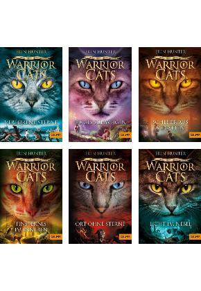 Warrior Cats - Die komplette Staffel 7 (6 Bücher)