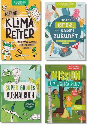 Kinderbuch-Paket - Umweltschutz (4 Bücher)