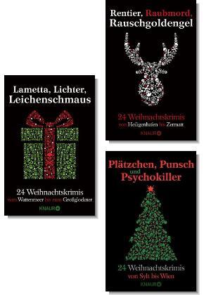 3x 24 Weihnachtskrimis - Krimi-Paket (3 Bücher)