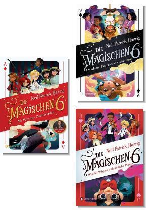 Die magischen Sechs - Kinderroman-Paket ab 9 Jahren (3 Bücher)