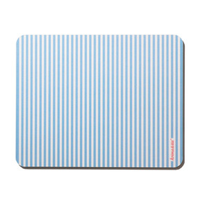 krima & isa Mousepad Gestreift Blau
