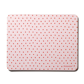 krima & isa Mousepad Tupfer Rosa