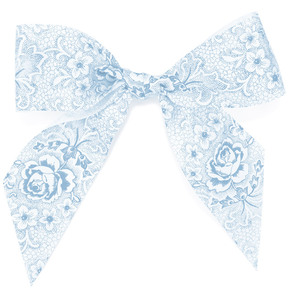 krima & isa Schleifenrolle Rosen Blau