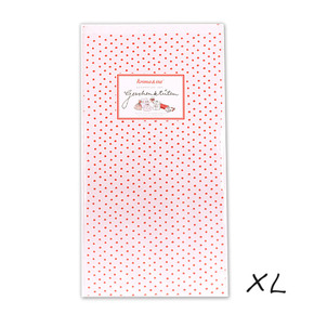 Spüarpaket: krima & isa Geschenktüten XL - Tupfer Rosa (20 Sets, insgesamt 60 XL-Tüten))