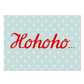 krima & isa Postkarte Hohoho