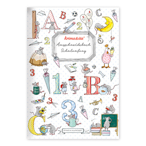 krima & isa Ausschneidebuch Schulanfang
