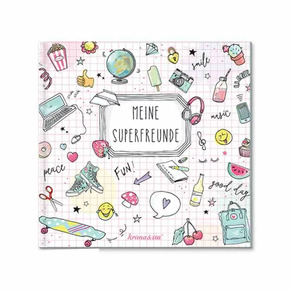 krima & isa Freundebuch - Meine Superfreunde Girlpower