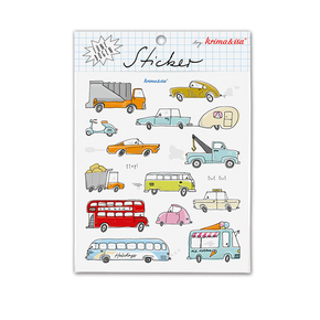 krima & isa Sticker  Autos