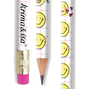 Bleistift Smileys (1 Stück)