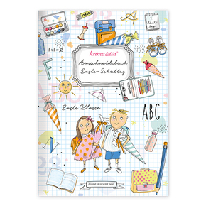 krima & isa Ausschneidebuch Erster Schultag