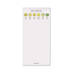 krima & isa Notizblock Smileys