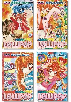 Manga-Sammlung: Mamotte Lollipop (Band 1-4)