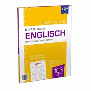 Testmappe Englisch Grammatik/ Wortschatz (9./10. Klasse)