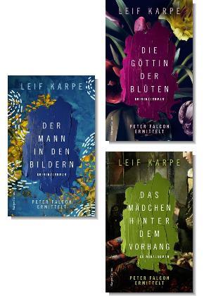 Peter Falcon ermittelt - Kunst-Krimi Paket (3 Bücher)