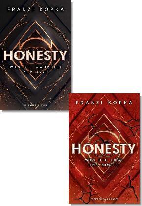 Honesty - Jugenbuch-Reihe (Band 1 & 2, beide mit Farbschnitt)