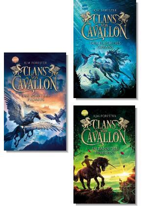 Clans von Cavallon - Kinderbuch-Paket Tierfantasy ab 10 Jahren (Band 1-3)