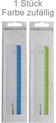 Lineal - 30cm (1 Stück, Farbe zufällig)