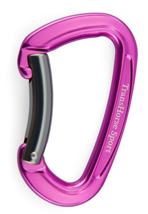 Aluminium Karabiner (Farbe: candy pink)