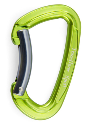 Aluminium Karabiner (Farbe: mint green)