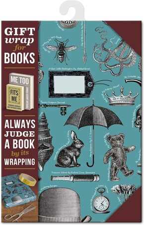 Geschenkpapier für Bücher - Victoriana