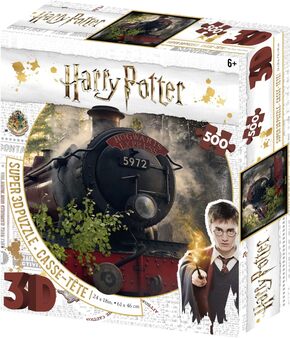 Harry Potter - Der Hogwarts Express 3D Puzzle (500 Puzzleteile)