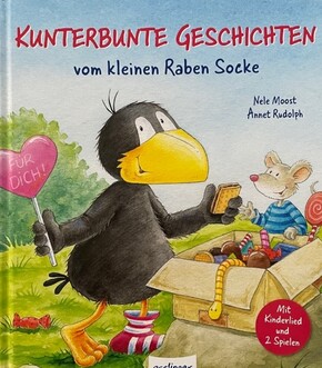 Kunterbunte Geschichten vom klenen Raben Socke (Mit Kinderlied und 2 Spielen)